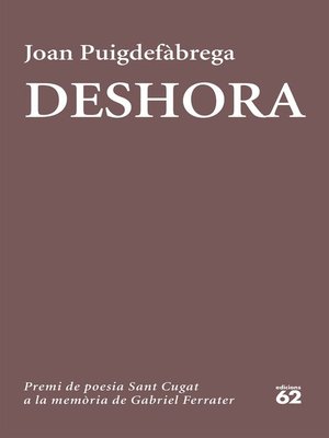 cover image of Deshora